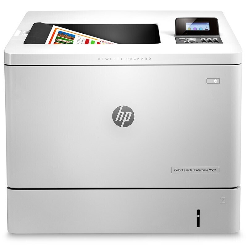 惠普（HP）Color LaserJet Enterprise M552dn A4幅面彩色激光打印机 有线连接打印 33页/分钟 支持自动双面打印 适用耗材：508A系列/508X系列 一年保修